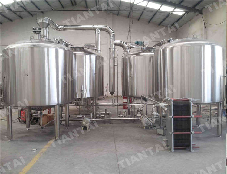 2000L Hotel beer making equipment